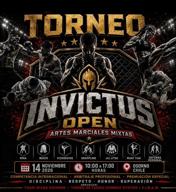 Afiche del Torneo Invictus Open